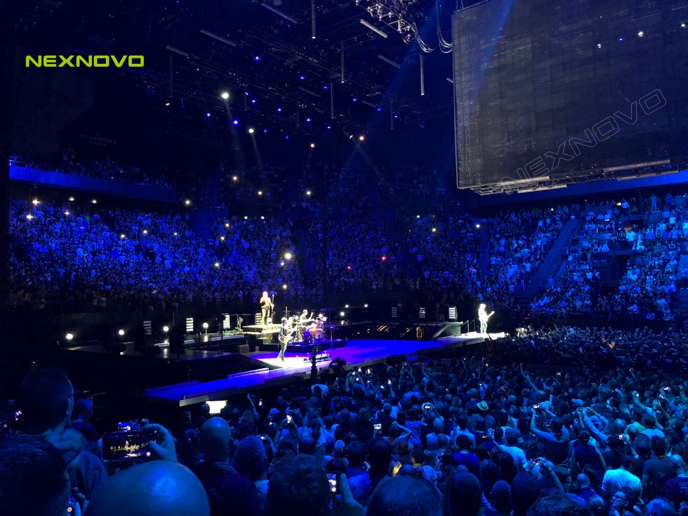 世界頂級搖滾樂隊U2巡回演唱會透明LED顯示屏項目(圖7)